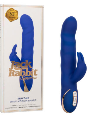 jack rabbit signature silicone wave motion rabbit blue