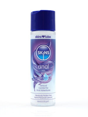 skins anal hybrid silicone and water based lubricant 4.4 fl oz skins anal hybrid silicone and water based lubricant 4.4 fl oz