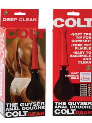 colt the guyser anal douche colt the guyser anal douche