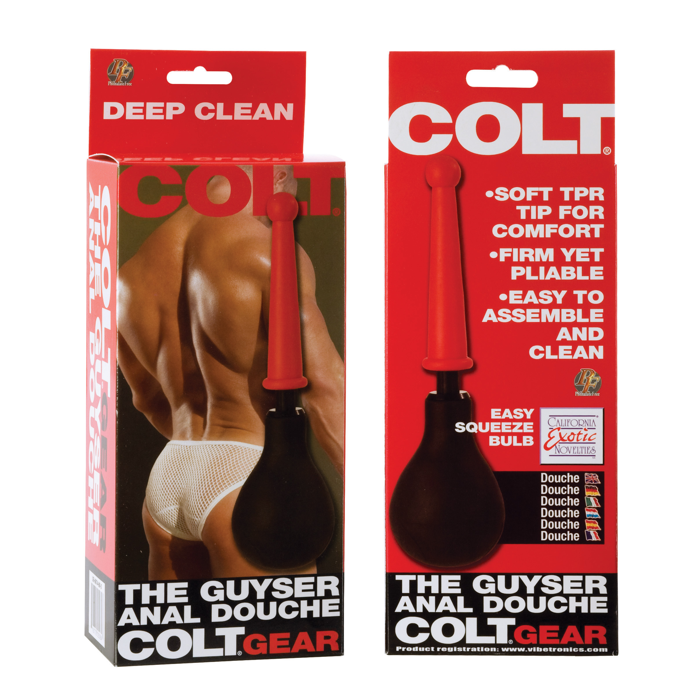 colt the guyser anal douche