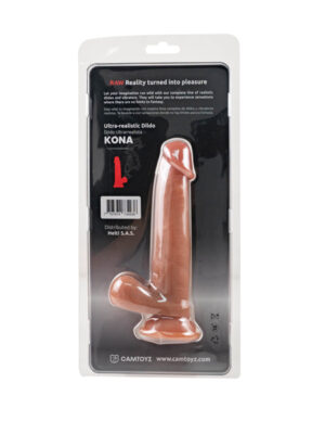 raw dildo ultra realistic kona tan