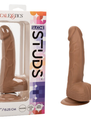 silicone stud 6 inch brown silicone stud 6 inch brown