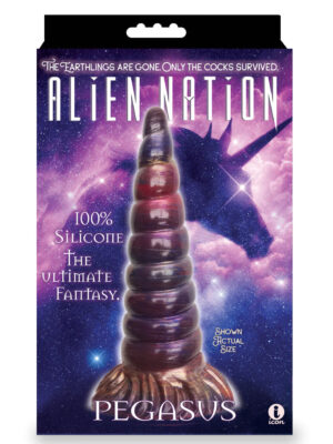 alien nation pegasus silicone creature dildo copper