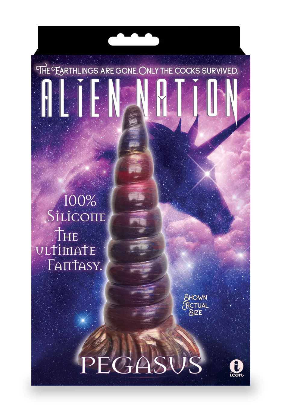 alien nation pegasus silicone creature dildo copper