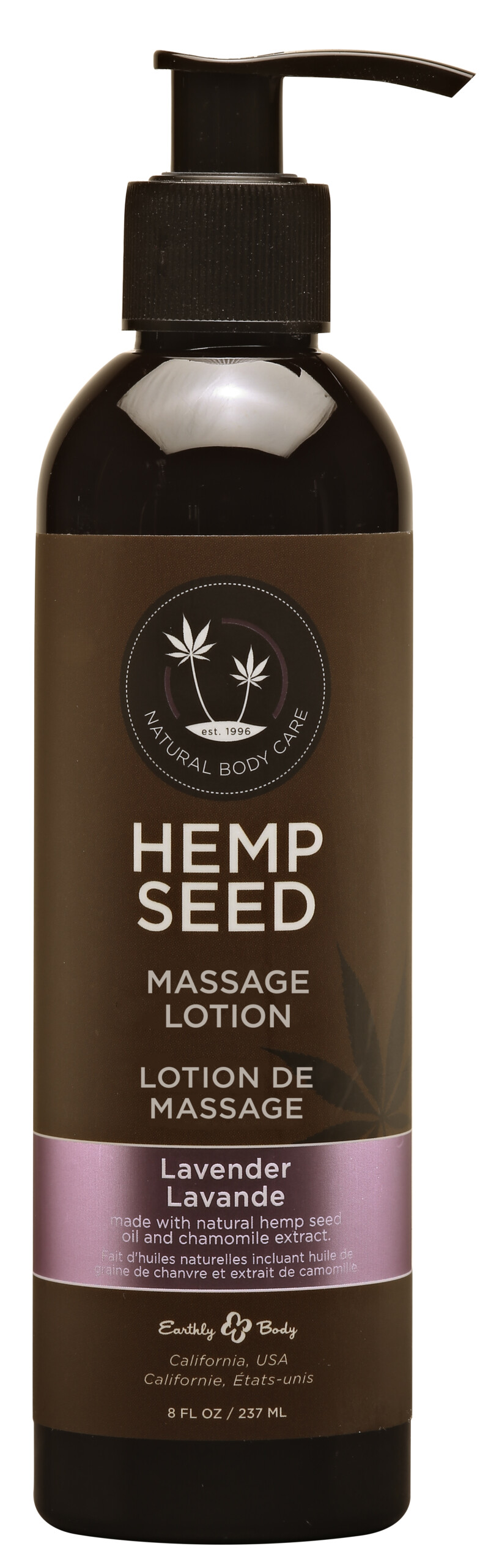 hemp seed massage lotion lavender 8 fl. oz. / 237ml