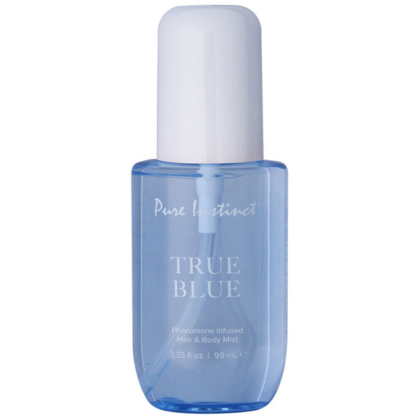 pure instinct pheromone hair and body mist true blue 3.35oz