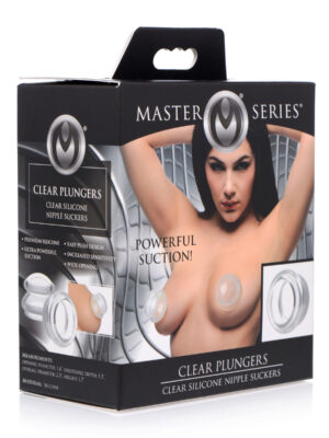 clear plungers silicone nipple suckers large
