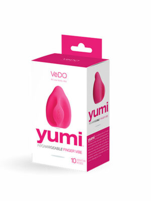 yumi rechargeable finger vibe foxy pink