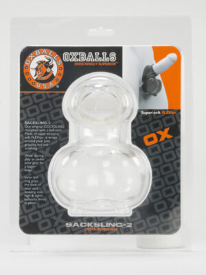 sacksling 2, cocksling ballbag, clear sacksling 2, cocksling ballbag, clear