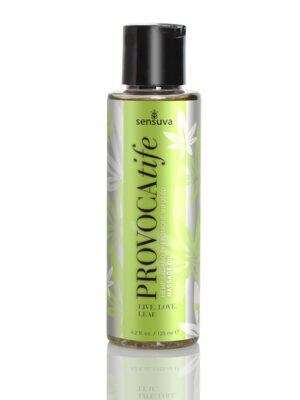 provocatife hemp oil & pheromone infused massage oil 4.2 fl. oz. / 125 ml