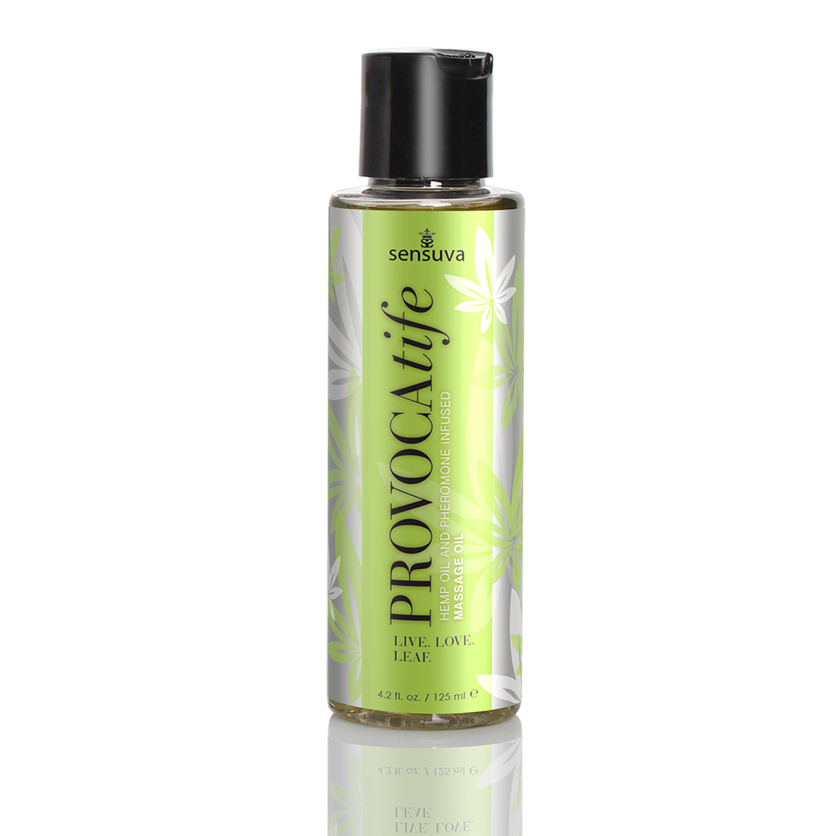provocatife hemp oil & pheromone infused massage oil 4.2 fl. oz. / 125 ml
