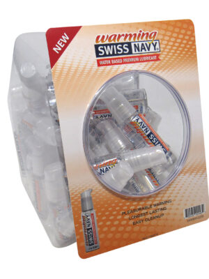 swiss navy warming 1 oz 50pc fishbowl
