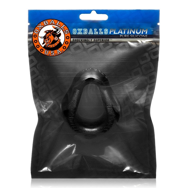 hung padded cockring oxballs black hung padded cockring oxballs black