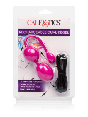 rechargeable dual kegel pink rechargeable dual kegel pink
