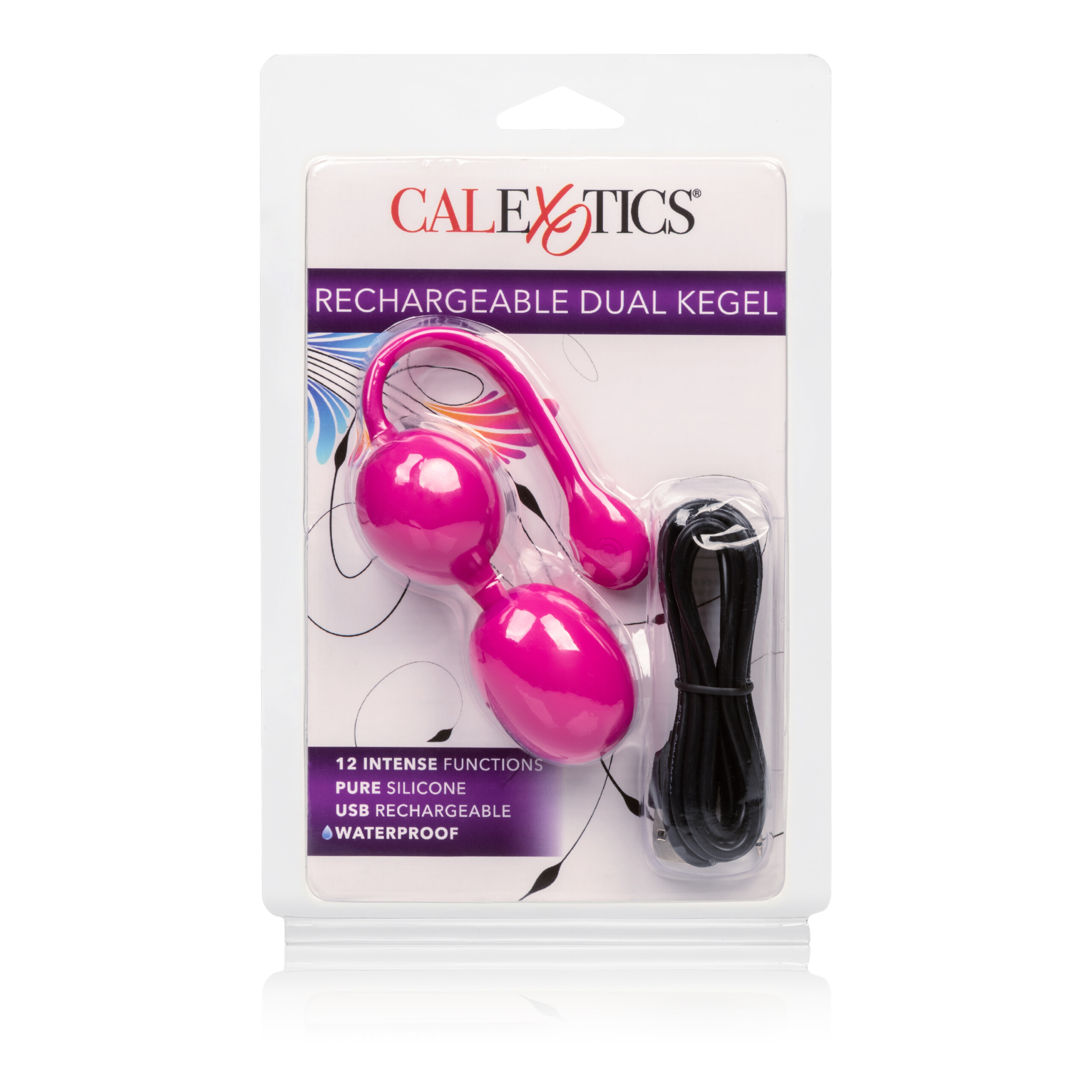 rechargeable dual kegel pink rechargeable dual kegel pink