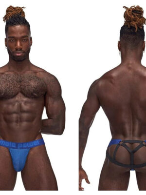 sexagon strappy ring jock large/x large royal