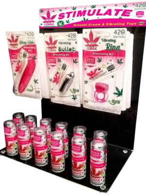 high climax vibrating acrylic display high climax vibrating acrylic display