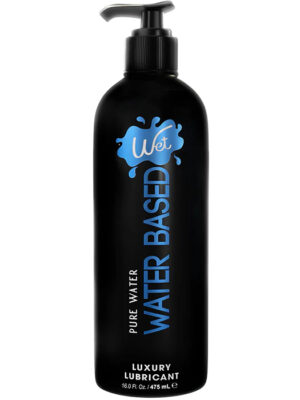 wet original water based lubricant 16oz