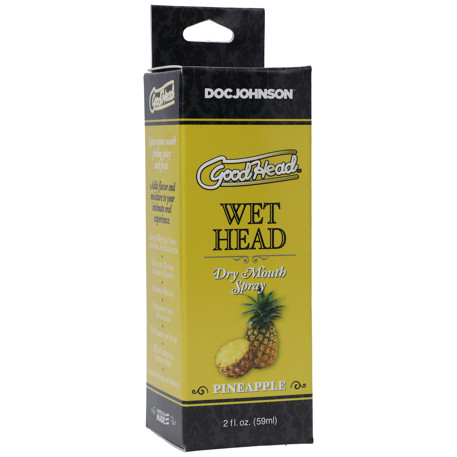 goodhead wet head dry mouth spray pineapple 2 fl. oz.