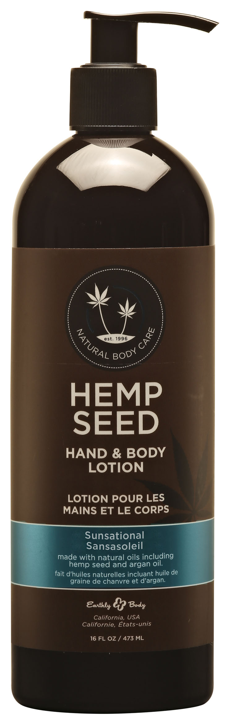 hemp seed hand and body lotion 16 fl. oz. sunsational