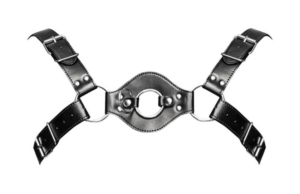 libra leather harness black