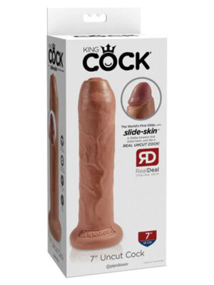 king cock 7 inch uncut tan king cock 7 inch uncut tan