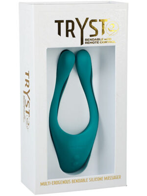 tryst v2 bendable multi erogenous zone massager with remote