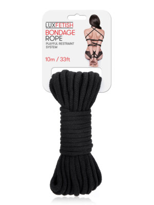 bondage rope 10m / 33ft black