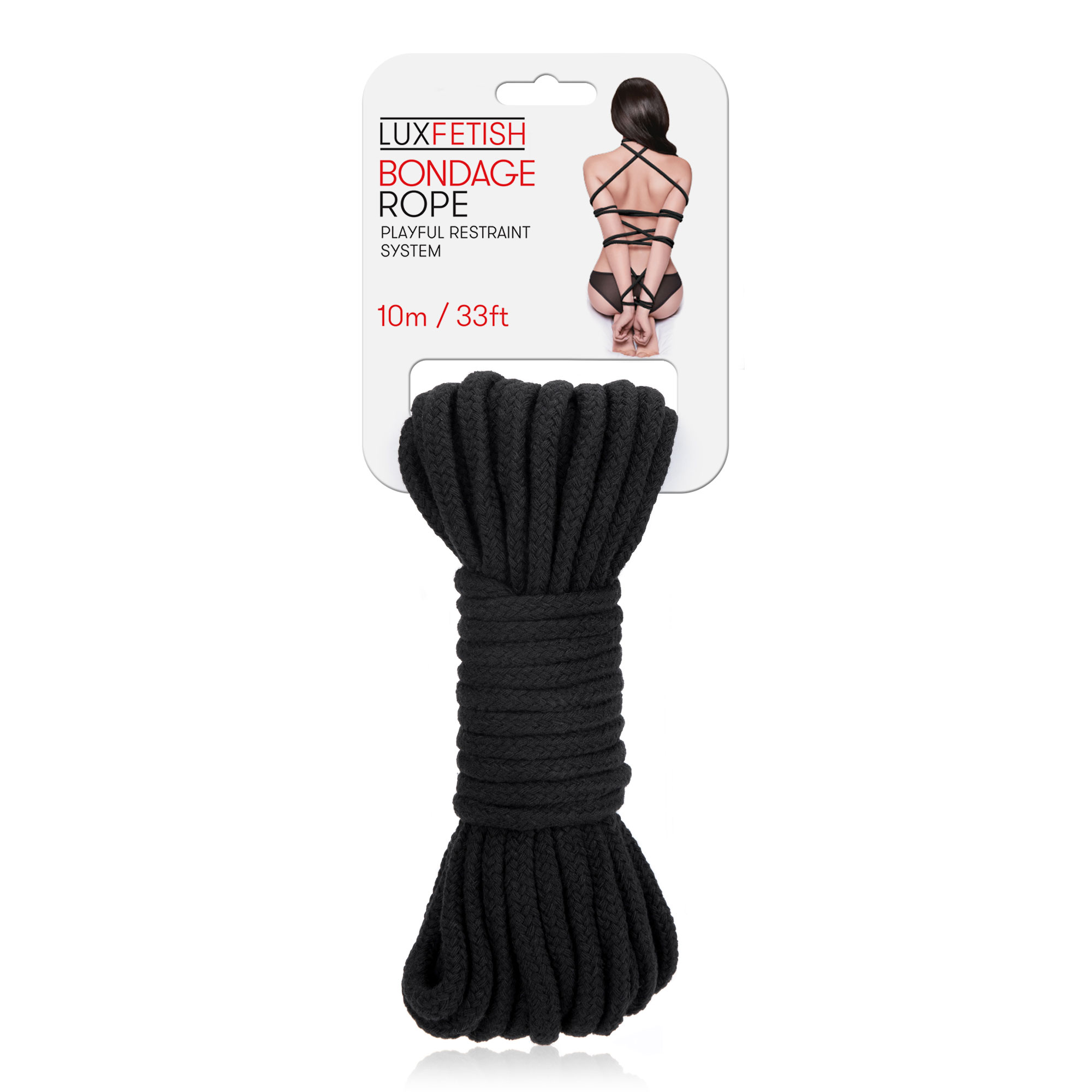 bondage rope 10m / 33ft black