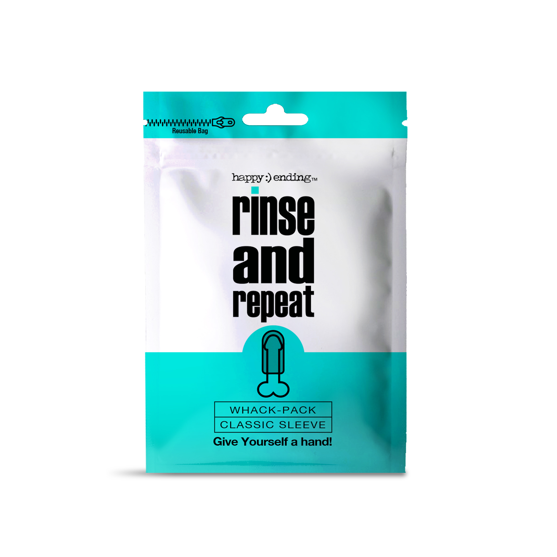 happy ending rinse and repeat whack pack sleeve