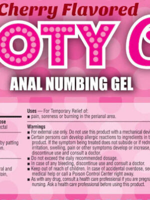 booty call anal numbing gel 1.5 fl. oz.