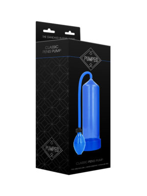 classic penis pump blue classic penis pump blue