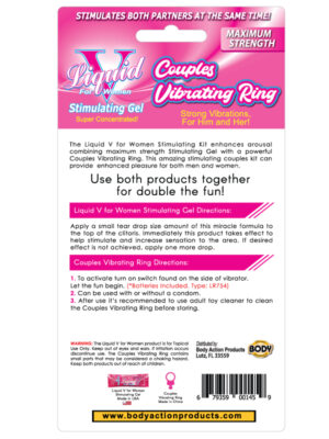 liquid v couples vibrating ring kit