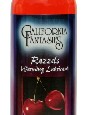 razzels warming lubricant kissable cherry 2.5 fl. oz. bottle