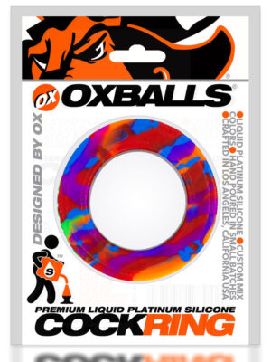 pig ring comfort cockring rainbow