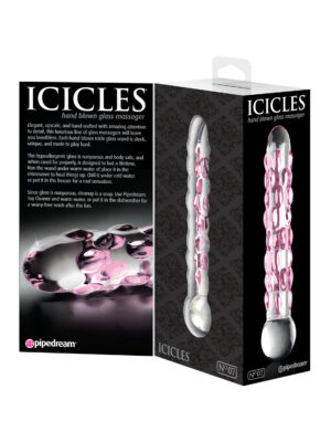 icicles no. 7 clear / pink icicles no. 7 clear / pink
