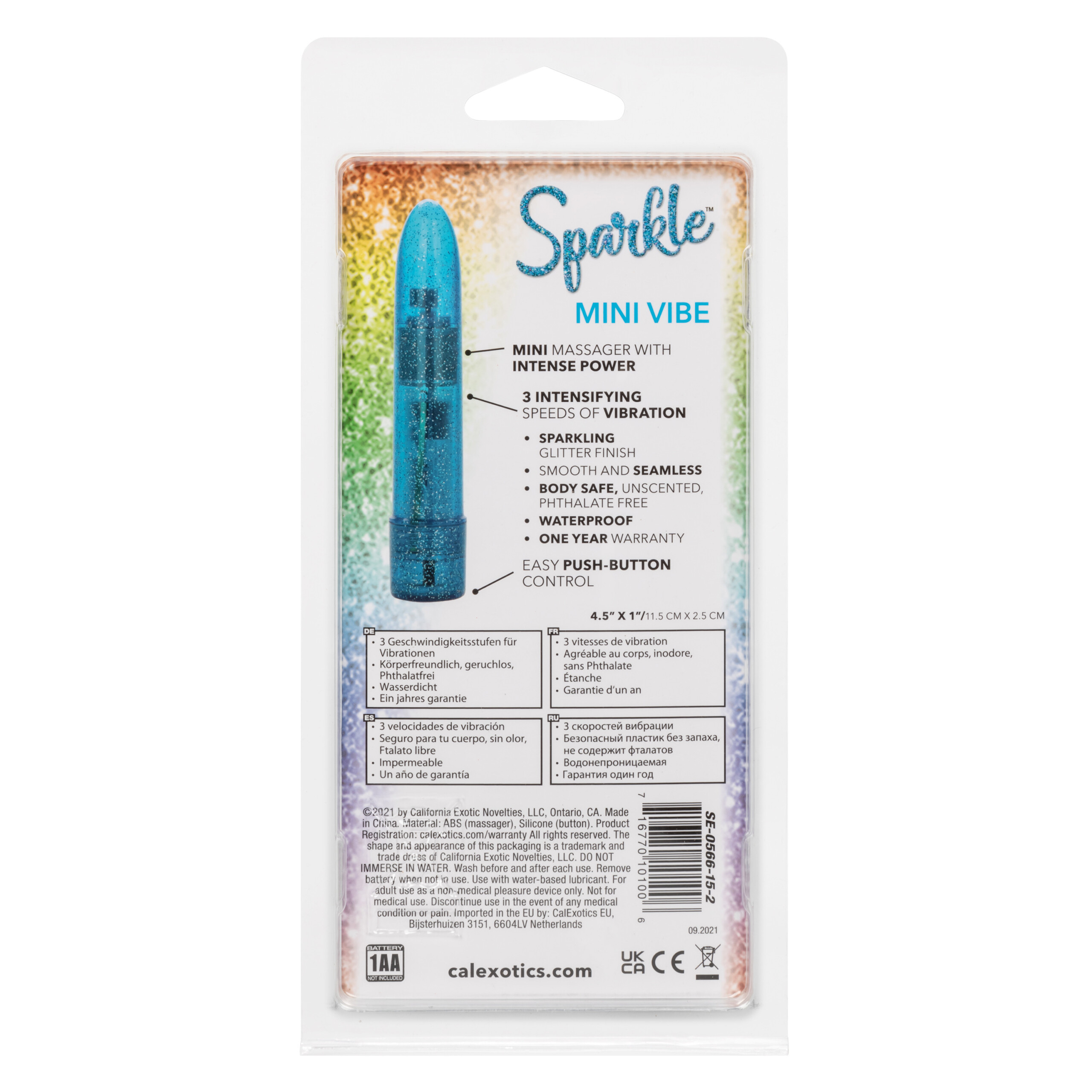 sparkle mini vibe blue