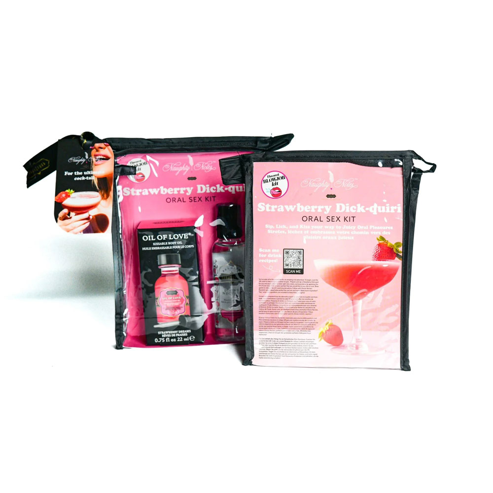 strawberry dick quiri oral sex kit .75 oz strawberry dick quiri oral sex kit .75 oz