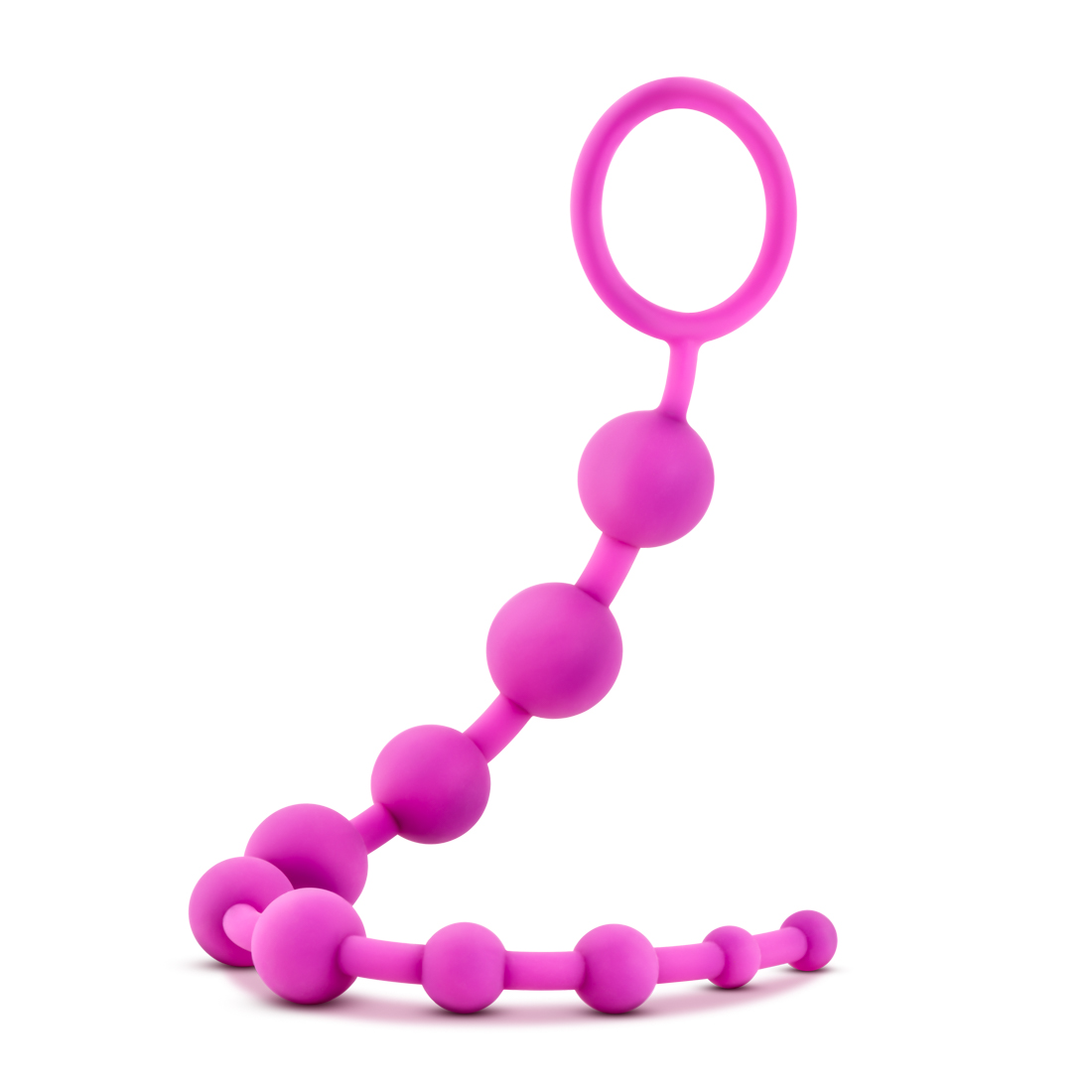 luxe silicone 10 beads fuchsia