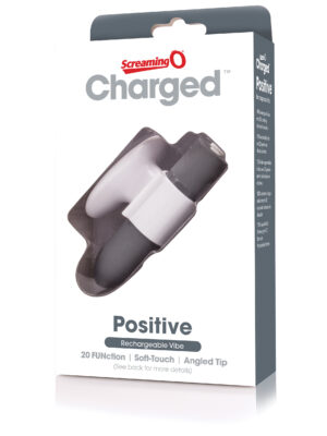 charged positive rechargeable vibe grey