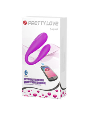 pretty love august optional vibration smartphone bluetooth control