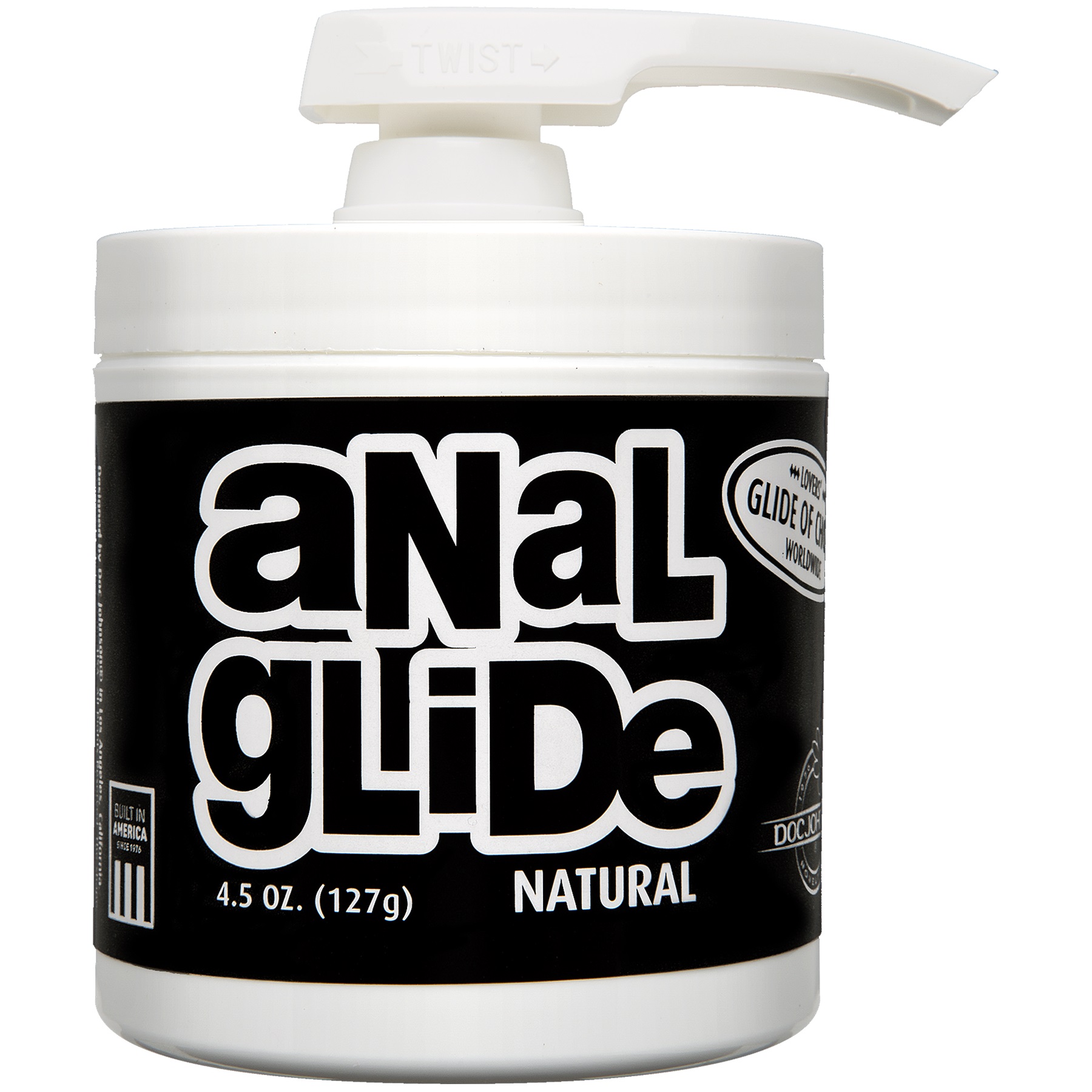 anal lube natural 4.5 oz bulk