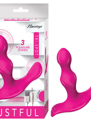 lustful tri spot pink