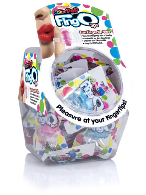 fingo tips 36 count fishbowl assorted colors