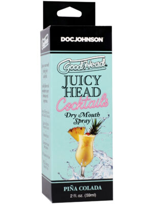 goodhead juicy head cocktails dry mouth spray pia colada 2oz goodhead juicy head cocktails dry mouth spray pia colada 2oz