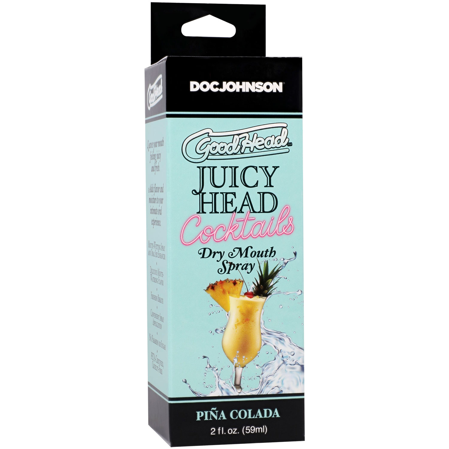 goodhead juicy head cocktails dry mouth spray pia colada 2oz