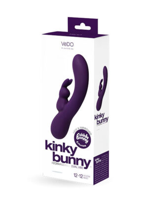 kinky bunny plus rechargeable rabbit purple