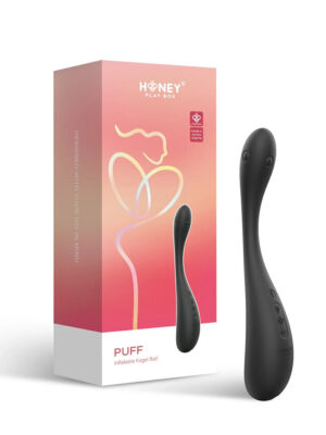 puff app control inflatable kegel ball black