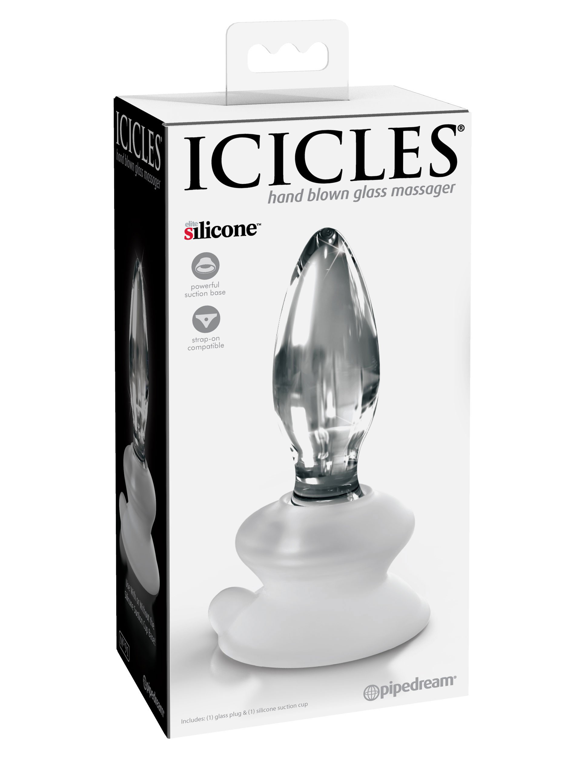 icicles no. 91 with silicone suction cup