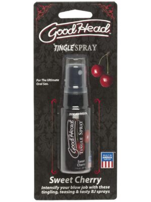 goodhead tingle spray 1 fl. oz. sweet cherry goodhead tingle spray 1 fl. oz. sweet cherry